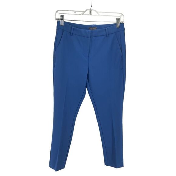 Vince Camuto Women's Work Pants Career Trousers Taper Leg Stretch Blue Size 0 - Picture 1 of 15
